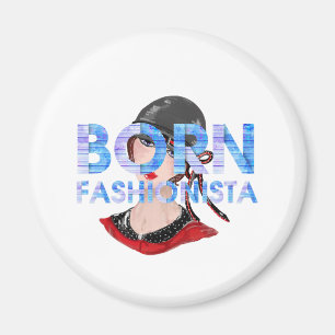 Imã Ímã de Nascido Fashionista Magnético