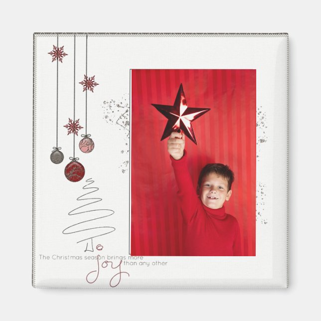 Imã ímã de natal (Frente)