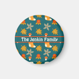 Imã Ímã de Outono Personalizado