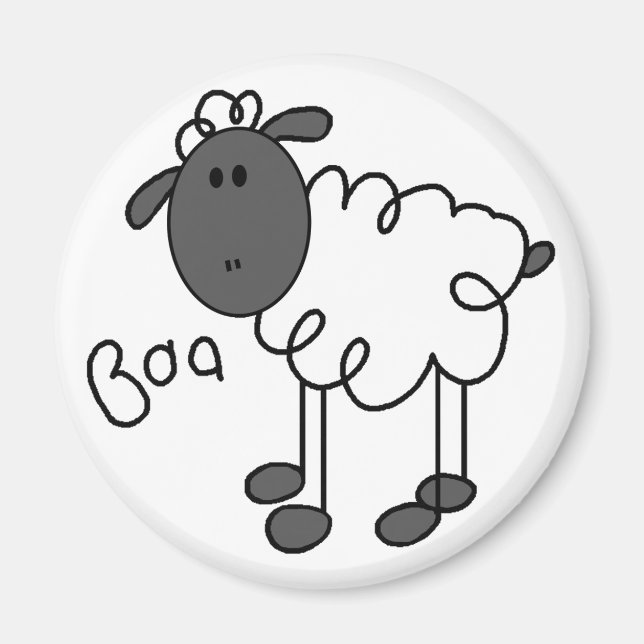 Imã Ímã de Ovelha Baa (Frente)