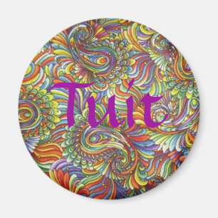 Imã Ímã de Paisley Tuit