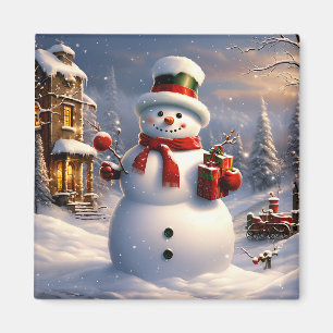 Imã Ímã de Papai Noel de Férias