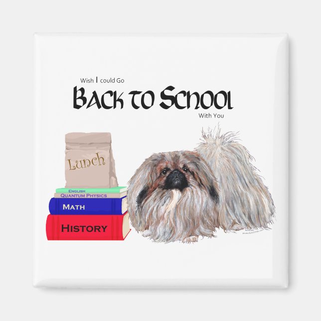 Imã Ímã de Pekingese (Frente)