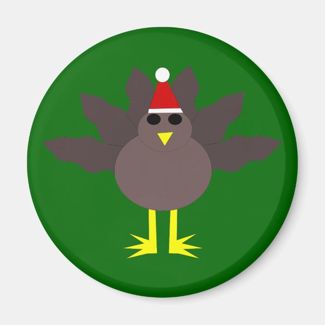Imã Ímã de Peru de Natal Fofo (Frente)