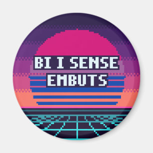 Imã Ímã de Pixel Orgulho Catalão Bi Eu Sinto