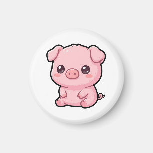 Imã Ímã de Porquinho Bebê Fofo
