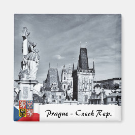 Imã Ímã de Praga, Ponte Carlos, Torres