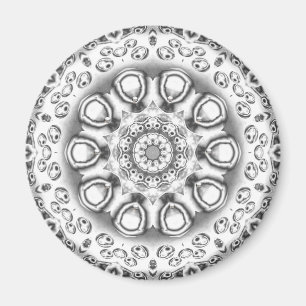 Imã Ímã de prata do design