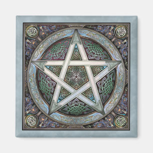 Imã Ímã de prata do quadrado do Pentacle