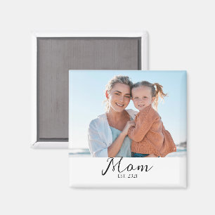 Imã Ímã de Presente de Foto da Mamãe