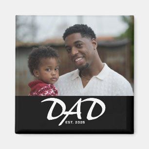 Imã Ímã de Presente de Foto do Papai Fundador