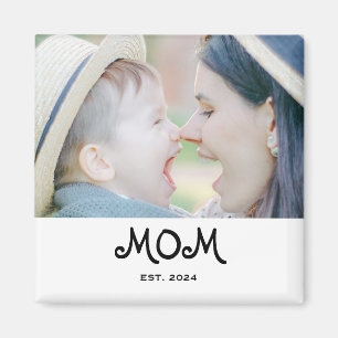 Imã Ímã de Presente de Foto Estabelecida da Mamãe