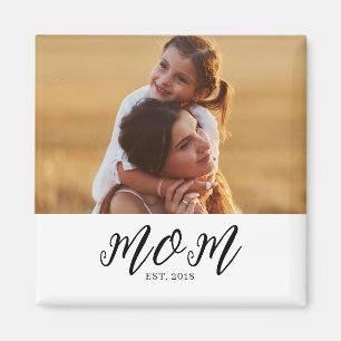 Imã Ímã de Presente de Foto Estabelecida pela Mamãe