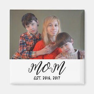 Imã Ímã de Presente de Foto Estabelecida pela Mamãe