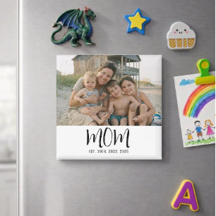 Imã Ímã de Presente de Foto Estabelecida pela Mamãe