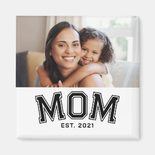 Imã Ímã de Presente de Foto Estabelecida pela Mamãe