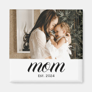Imã Ímã de Presente de Foto Estabelecido pela Mamãe