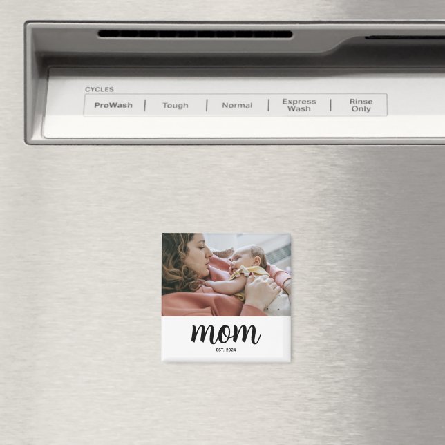 Imã Ímã de Presente de Foto Estabelecido pela Mamãe (In Situ (Dishwasher))