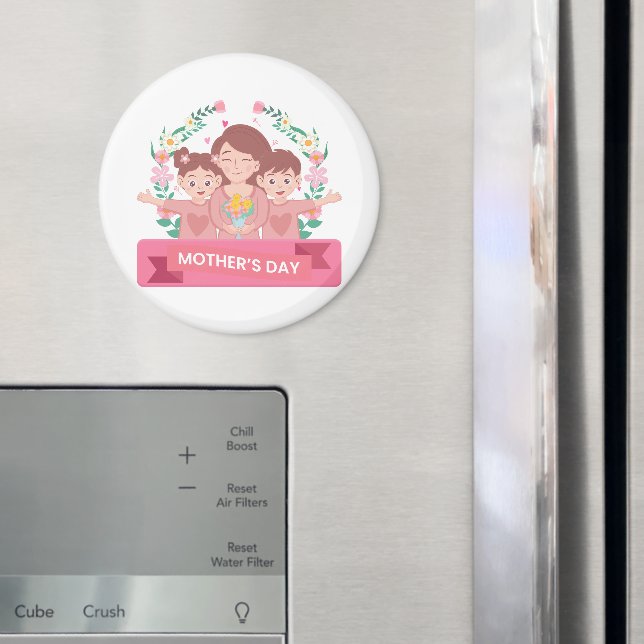 Imã Ímã de presente do Dia das Mães lindo (In Situ (Fridge))