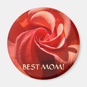Imã ÍMÃ DE PRESENTE PARA A MELHOR MÃE Rosa Ímãs Presen