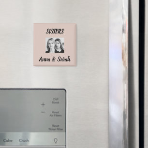 Imã Ímã de Presente para Irmã – Personalizado com Nome