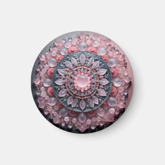 Imã Ímã de Quartzo Rosa
