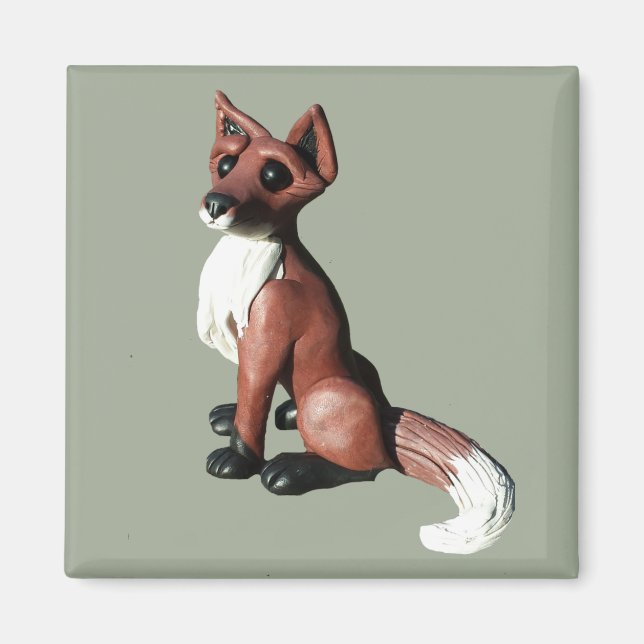 Imã ímã de raposa (Frente)