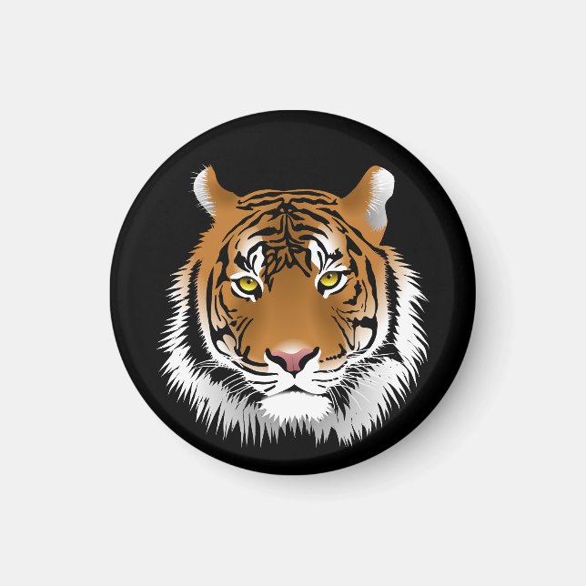 Imã Ímã de Rosto de Tigre (Frente)