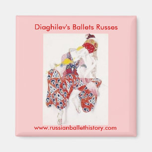 Imã Ímã de Russes do balé de Diaghilev