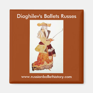 Imã Ímã de Russes dos balés de Diaghilev