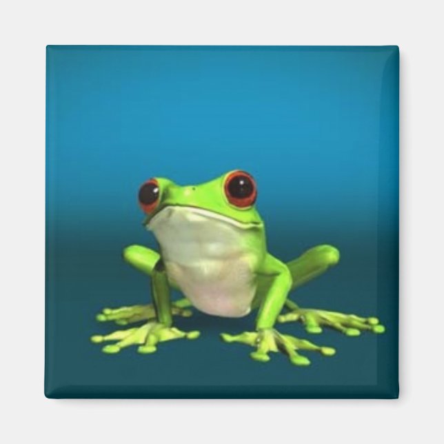 Imã ímã de sapos de árvore (Frente)