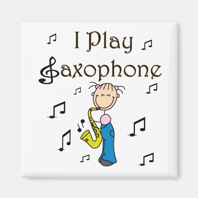 Imã Ímã de Saxofonista (Frente)