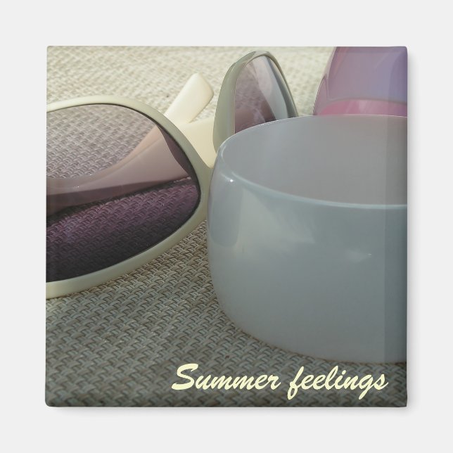 Imã Ímã de Sentimentos de Verão (Frente)