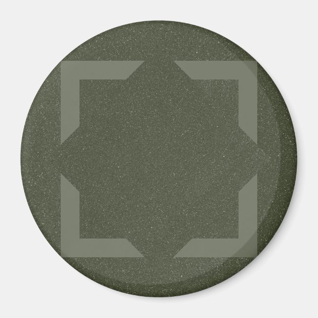 Imã Ímã de Seta com Moldura Verde Musgo (Frente)