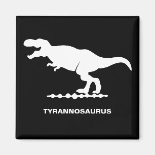 Imã Ímã de Silhueta de Dinossauro Tyrannosaurus