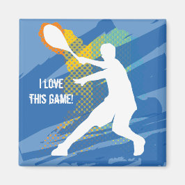 Imã Ímã de Tênis Inteligente: Eu amo este jogo