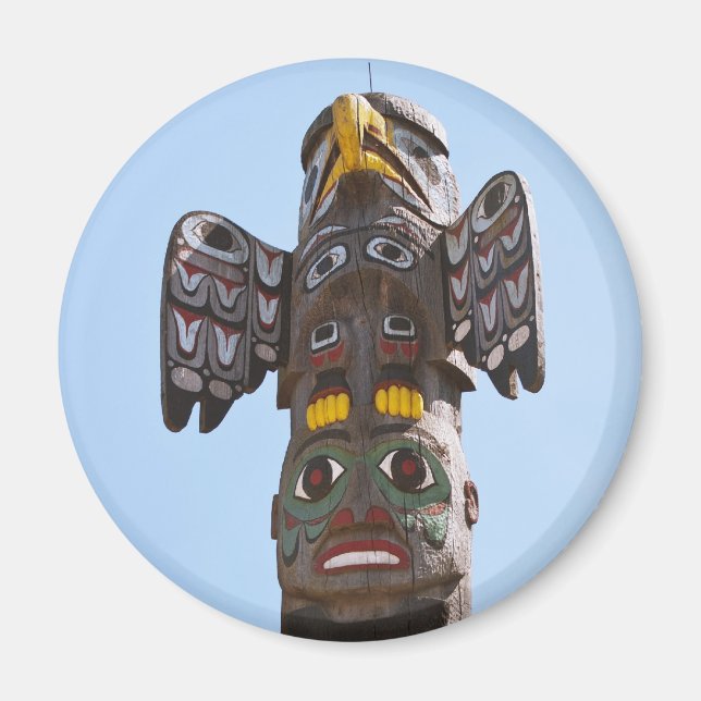 Imã Ímã de Totem Pole (Frente)