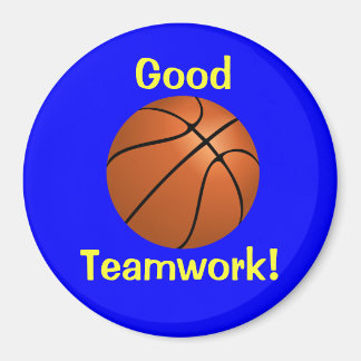 Imã Ímã de Trabalho em Equipe de Basquete