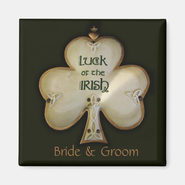 Imã Ímã de Trevo Irlandês (Frente)