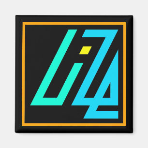 Imã Ímã de UIZE (alaranjado na beira preta)