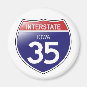 Imã Ímã de um estado a outro de 35 Iowa