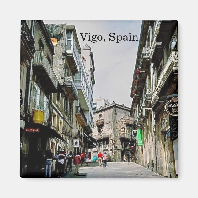 Imã Ímã de Vigo Espanha (Frente)