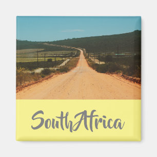 Imã Ímã de Vista da Estrada Rural da África do Sul