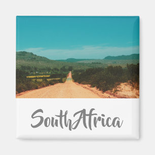 Imã Ímã de Vista da Estrada Rural da África do Sul
