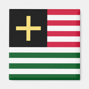 Imã Ímã de Wales - cruz & listras