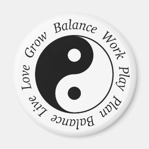 Imã Ímã de Yin Yang do equilíbrio