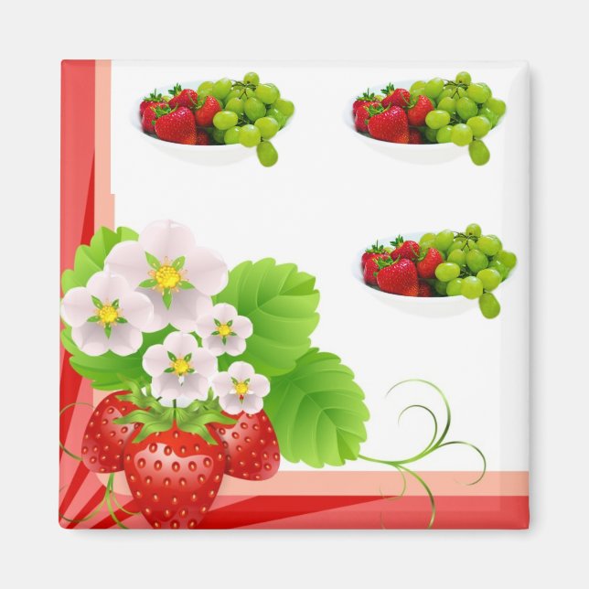 Imã Ímã delicioso das frutas (Frente)