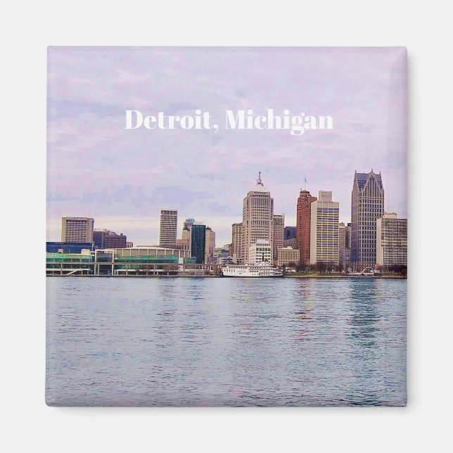 Imã Ímã Detroit Michigan  (Frente)
