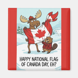 Imã Ímã Dia da Bandeira Nacional do Canadá