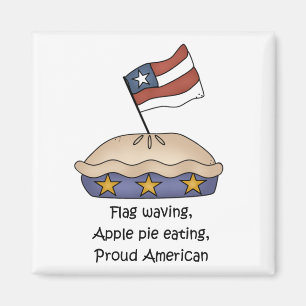 Imã Ímã do americano da torta de Apple